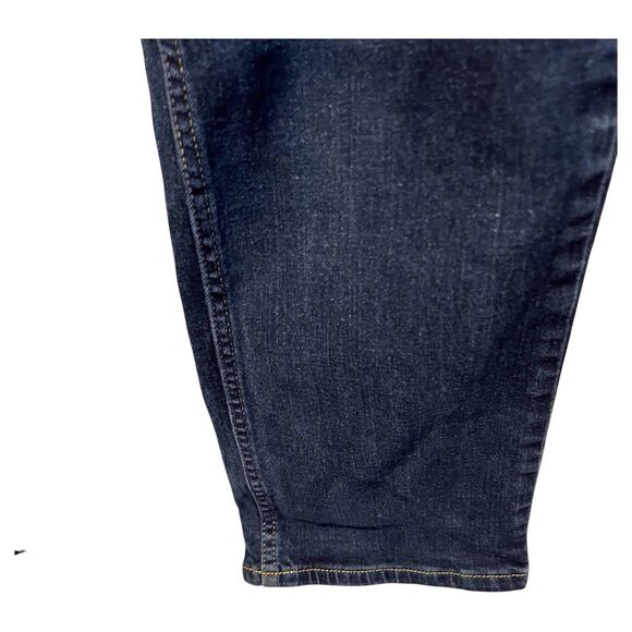 Hollister Jeans Mens 34 x 32 Slim Straight Leg Epic Flex Blue Dark Wash - Picture 5 of 11